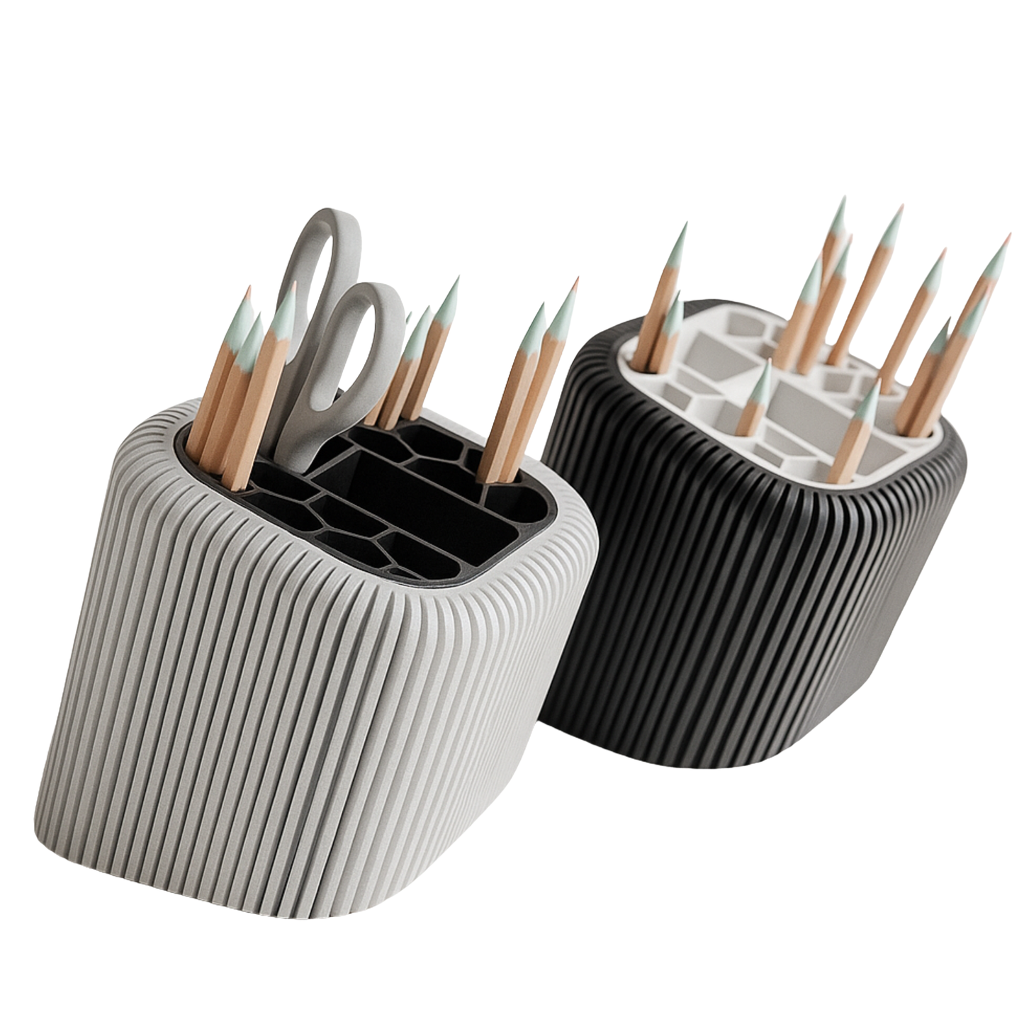 Japandi Hexa holder desk organizer no ams