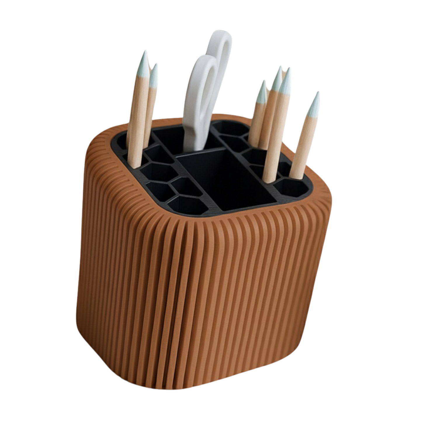 Japandi Hexa holder desk organizer no ams