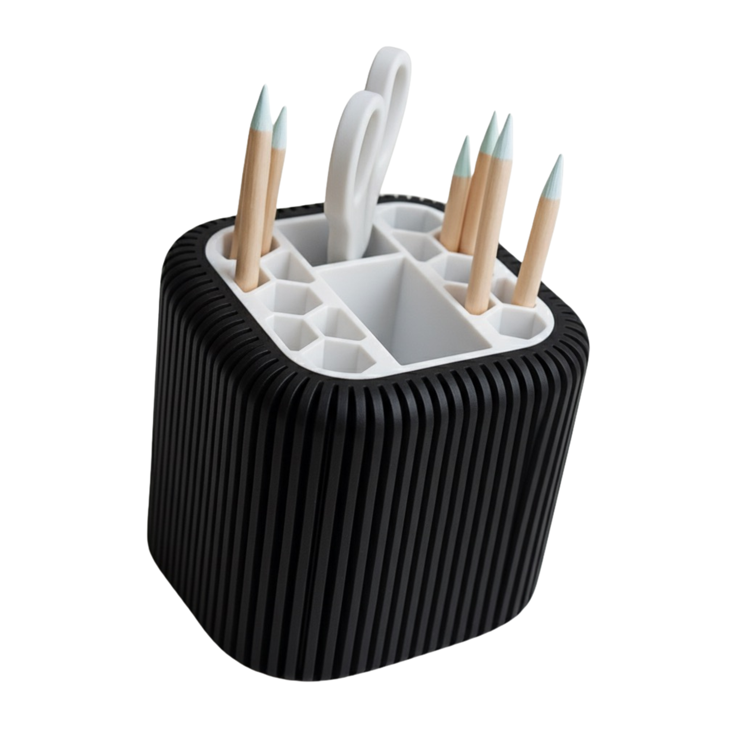 Japandi Hexa holder desk organizer no ams