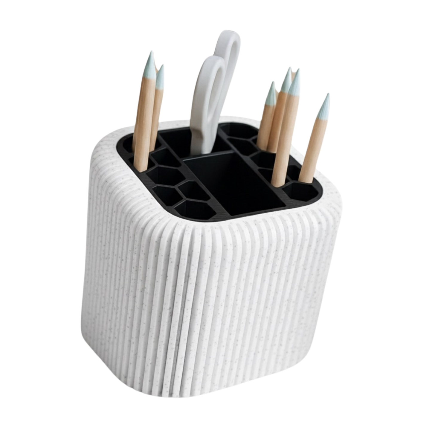 Japandi Hexa holder desk organizer no ams