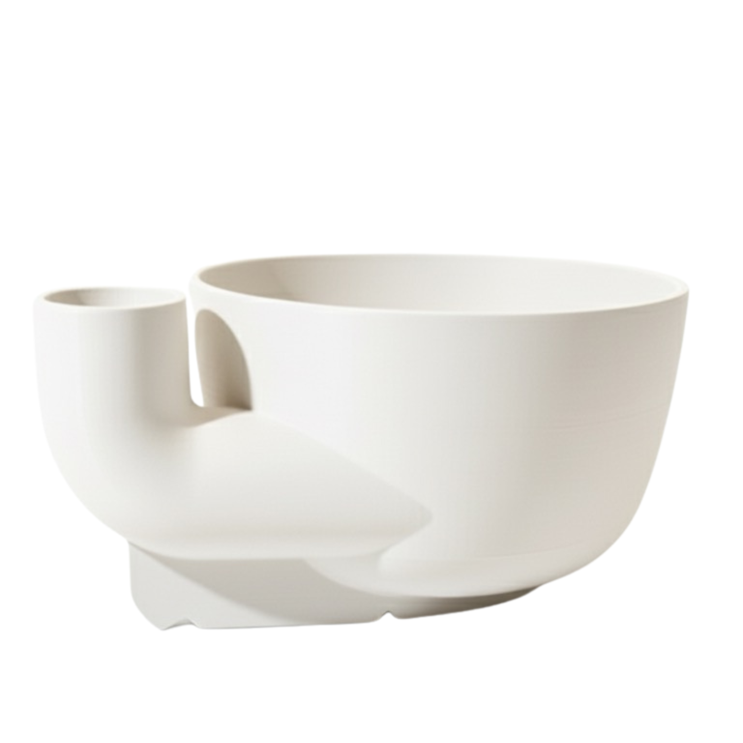 Rinva — self-cleaning rinse bowl