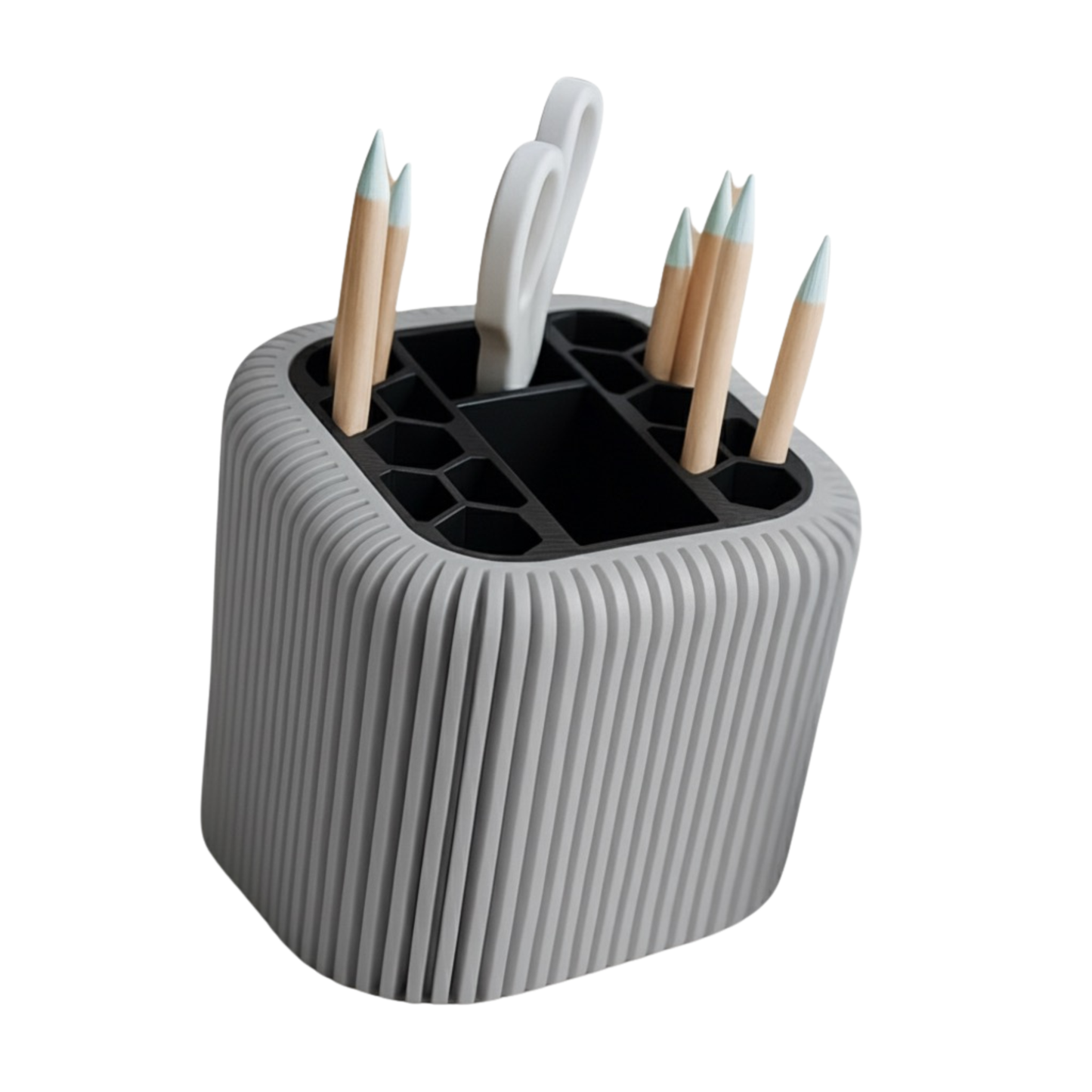 Japandi Hexa holder desk organizer no ams