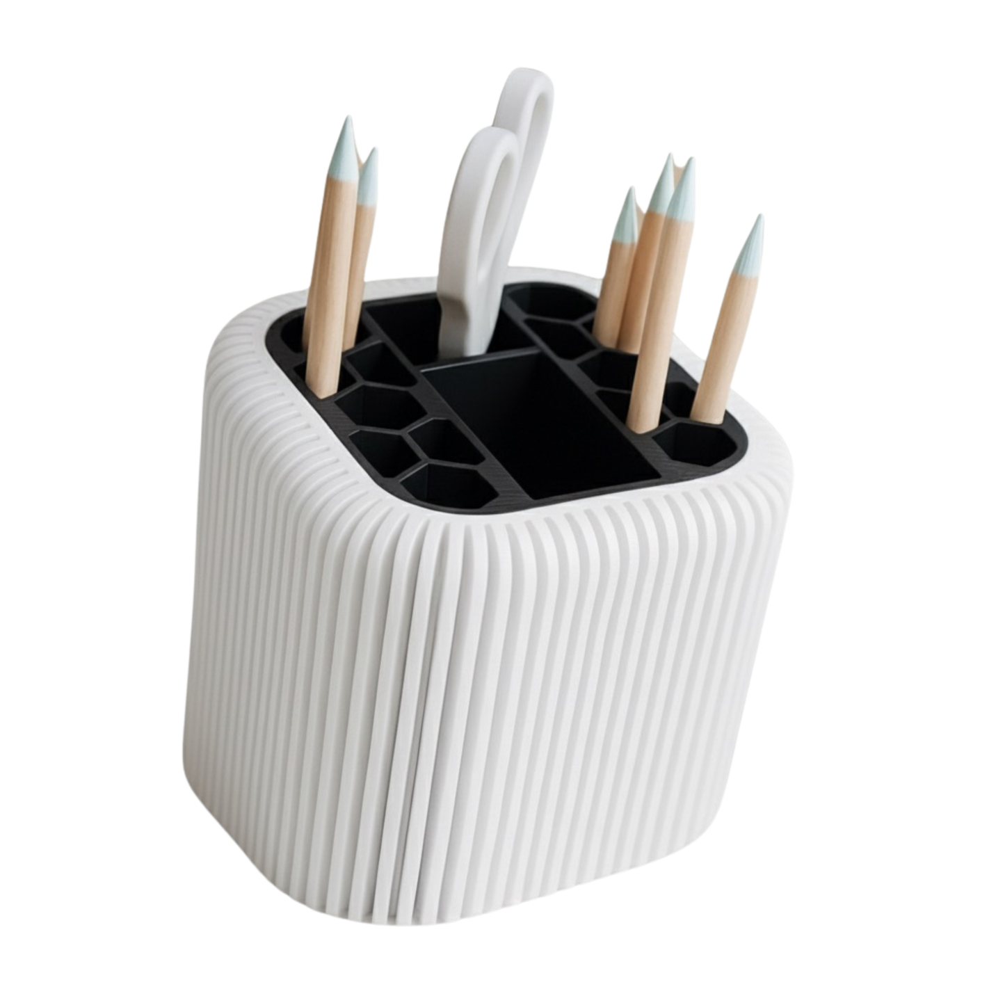 Japandi Hexa holder desk organizer no ams