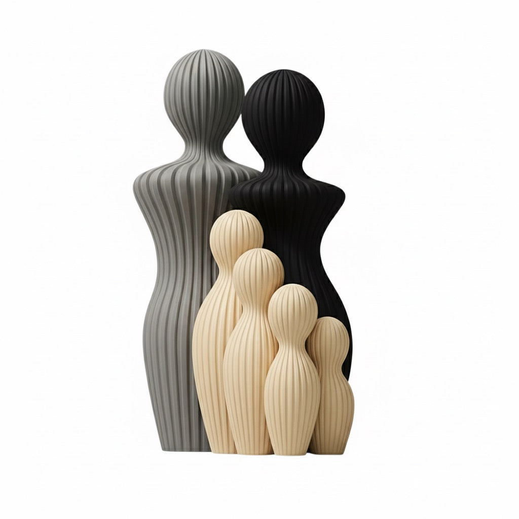 Harmony family sculpture